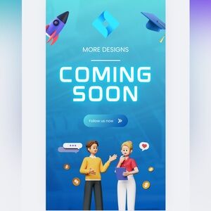 Coming Soon Poster with Characters